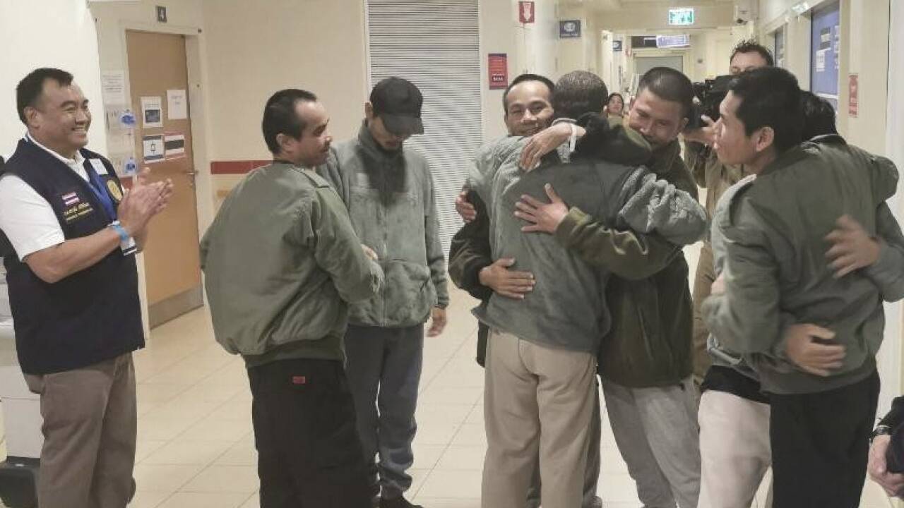 Die Freude war groß, als zuletzt die Hamas auch thailändische Geiseln freigelassen hat.  