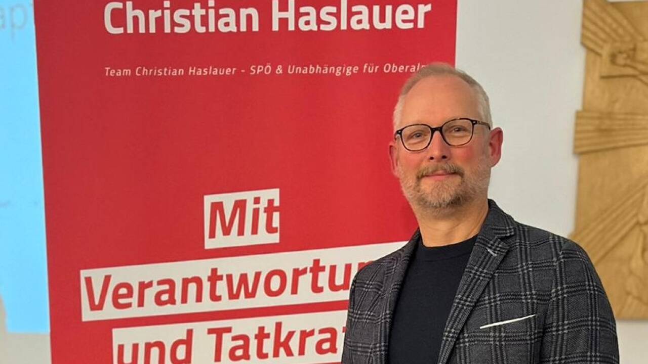 Christian Haslauer ist seit 2019 SPÖ-Vizebürgermeister in Oberalm. 