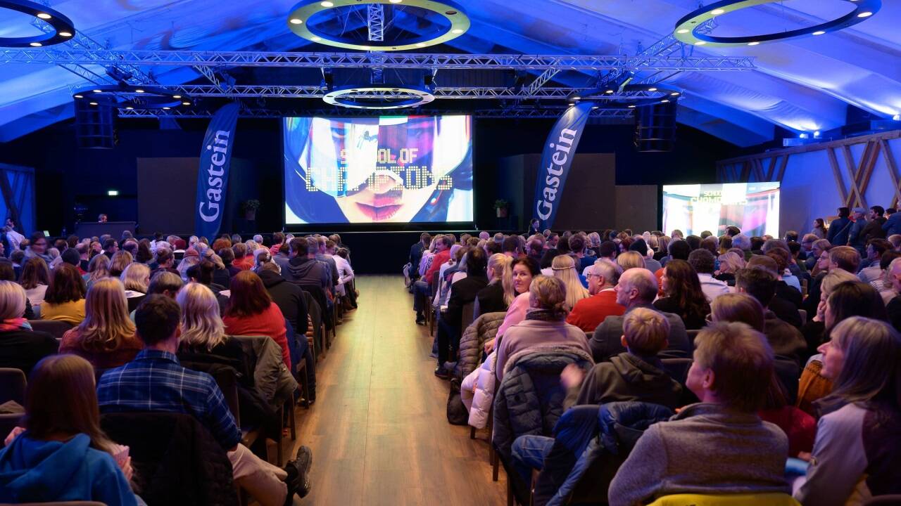 Die glanzvolle Filmpremiere in der Gastein Alm in Bad Hofgastein. 