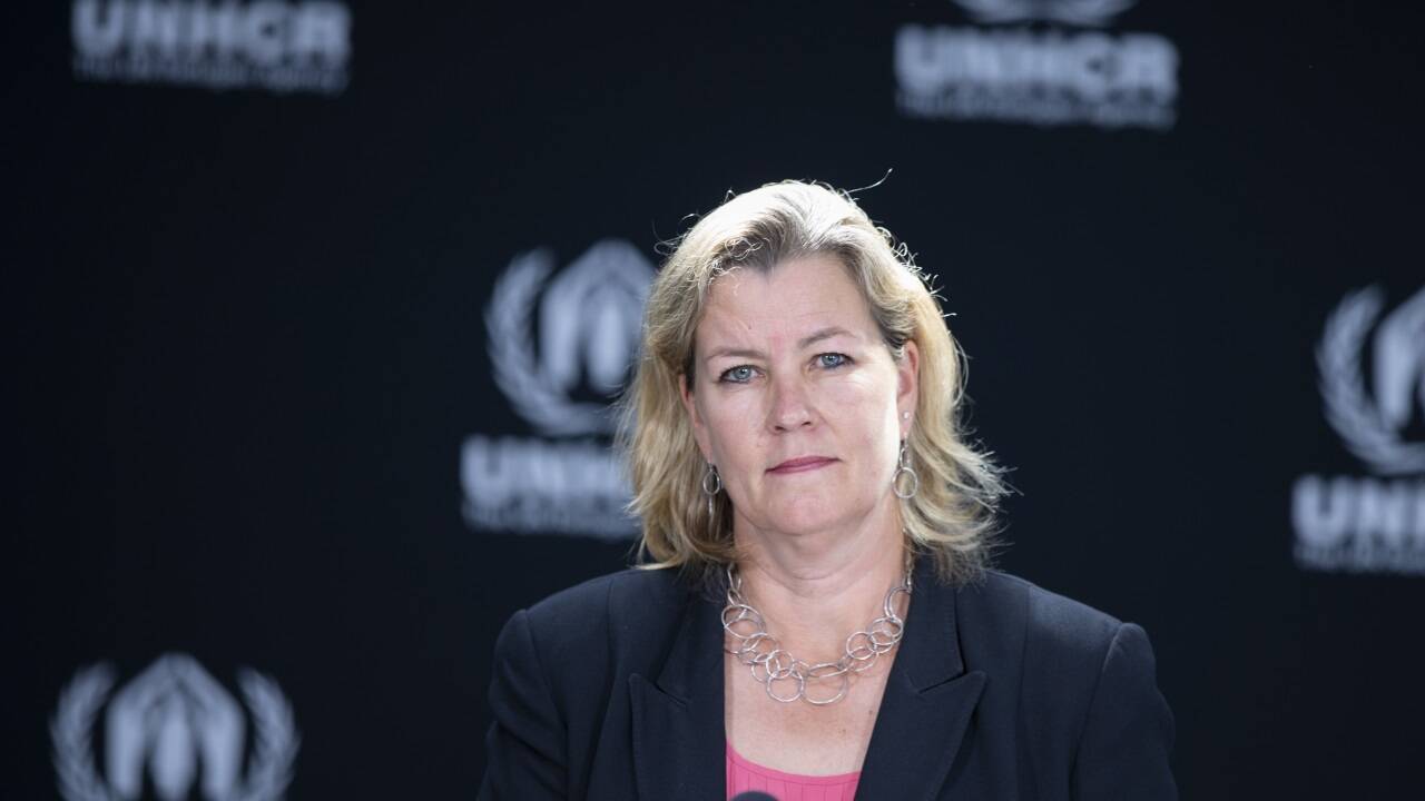 Kelly Clements, stellvertretende UN-Hochkommissarin für Flüchtlinge. 