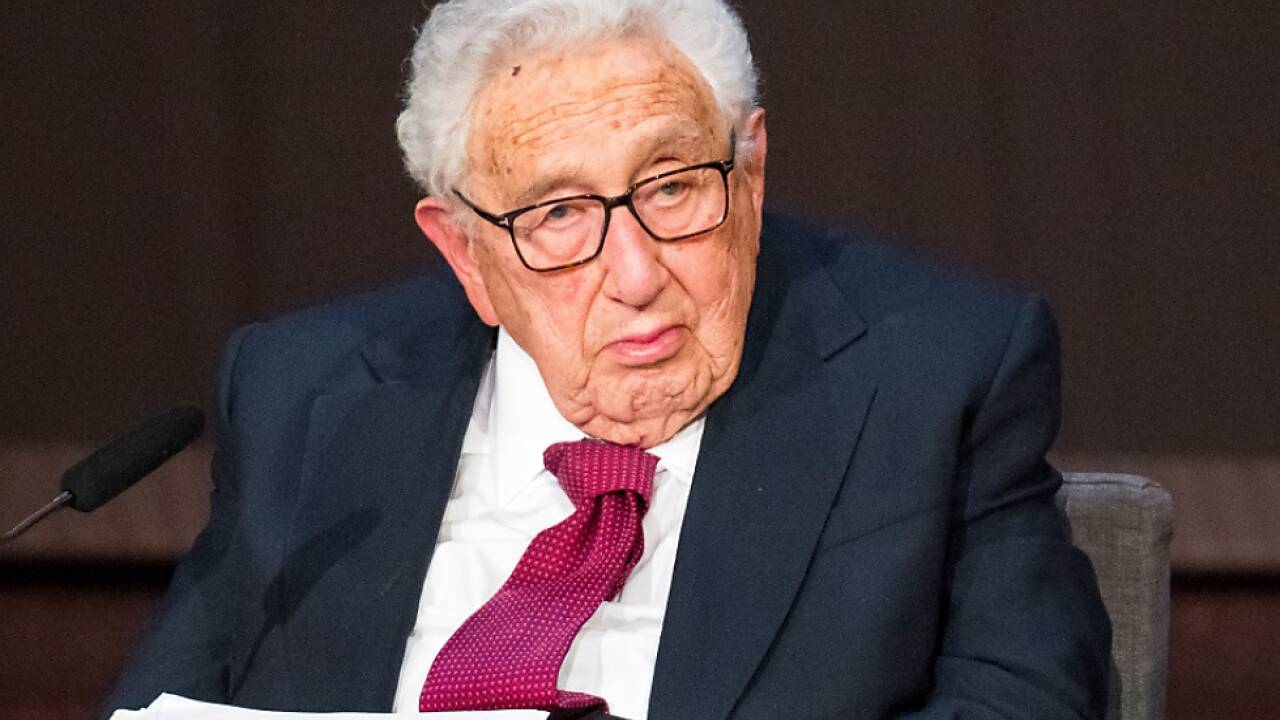 Ex-US-Außenminister Henry Kissinger 