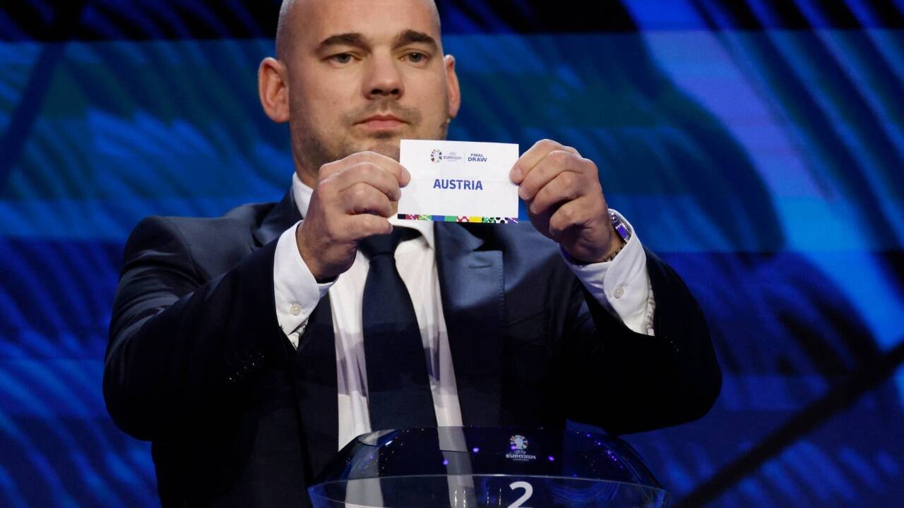 Der Niederländer Wesley Sneijder zog Österreich. 