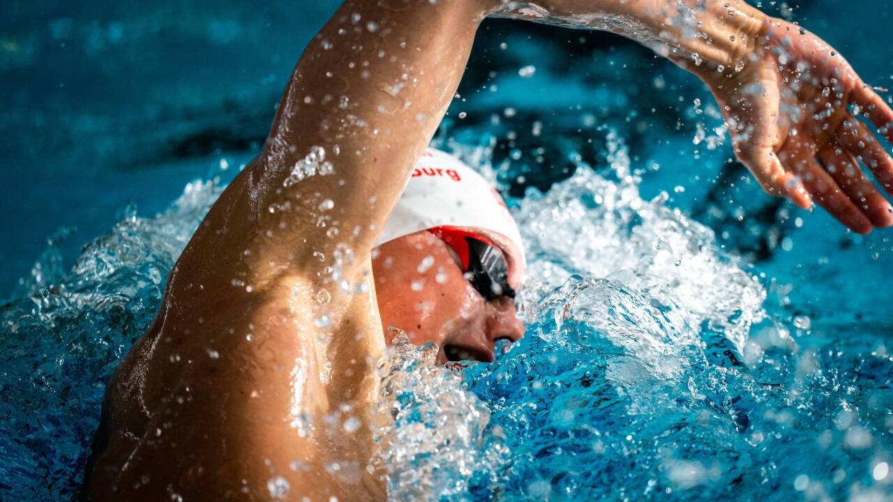 Luca Karl arbeitet fleißig. 