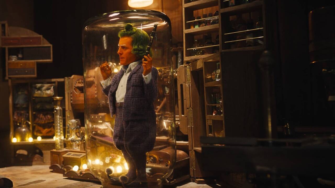 Bilder zum Film „Wonka“. 