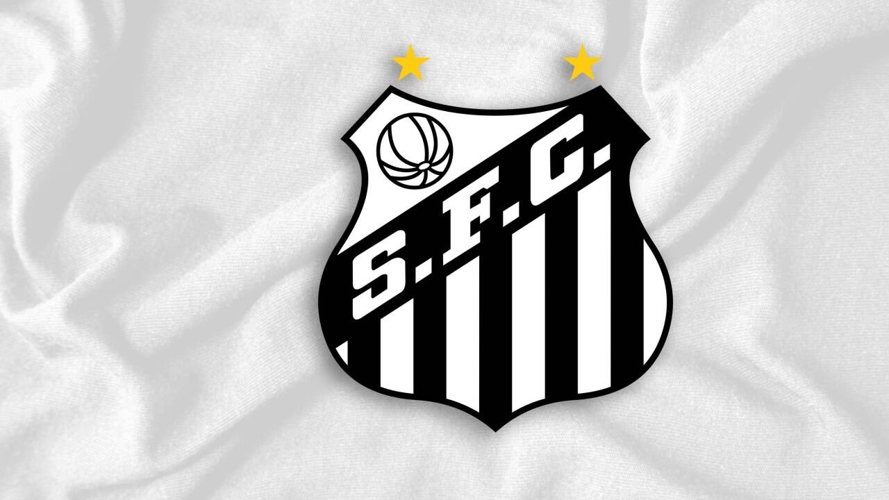Wappen des FC Santos. 