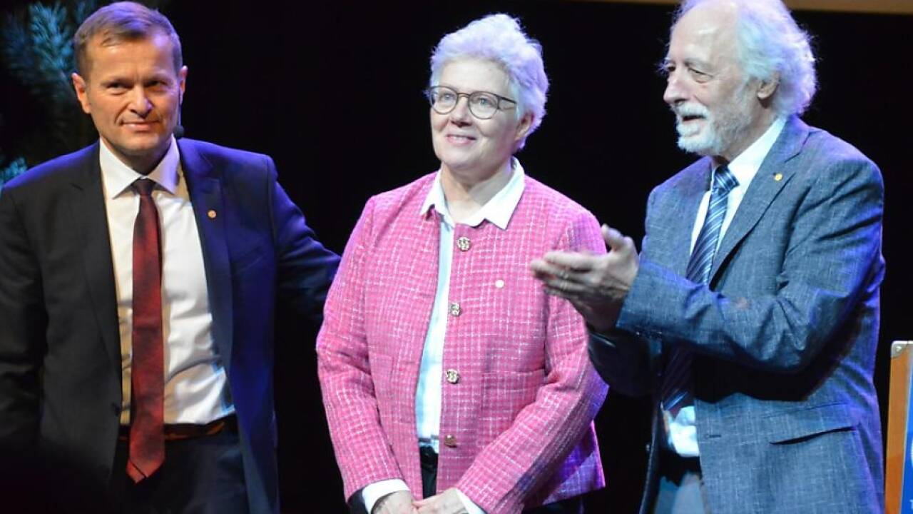 Ferenc Krausz, Anne L'Huillier und Pierre Agostini hielten ihre Nobelpreis-Vorlesungen 