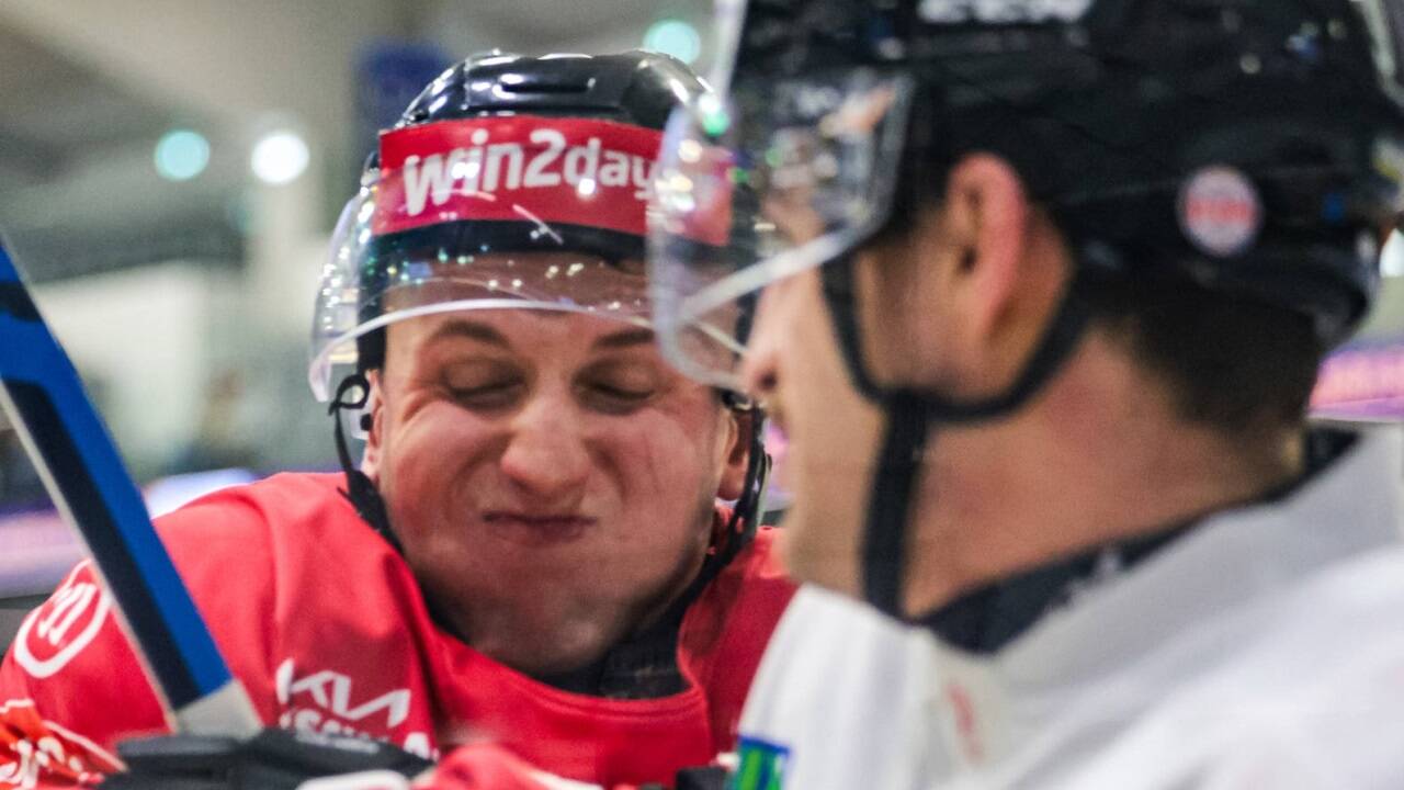 Pech: Mario Huber (l.) verletzte sich beim Nationalteam.  