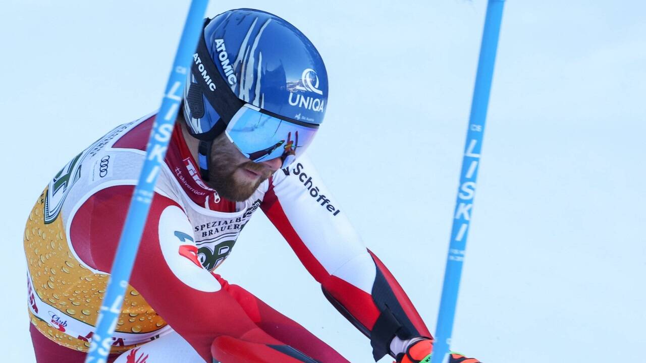 Marco Schwarz fuhr am Stockerl vorbei.  
