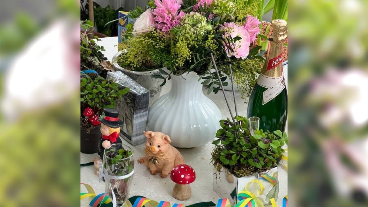 Silvester – ohne Klee geht nix.  