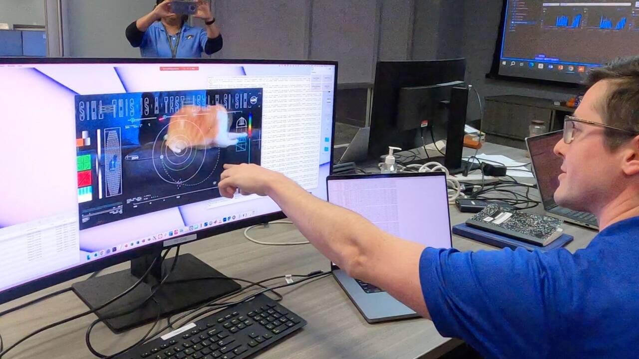 Um das Experiment „noch unvergesslicher“ zu machen, sei nun erstmals ein „unterhaltsames Video“ erstellt und übertragen worden. 