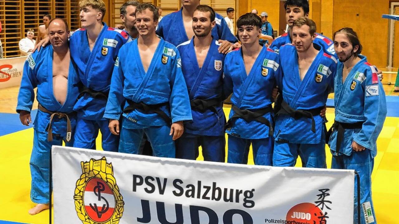 Die Judoka vom PSV Salzburg waren die Überraschung der Judo-Bundesliga. 