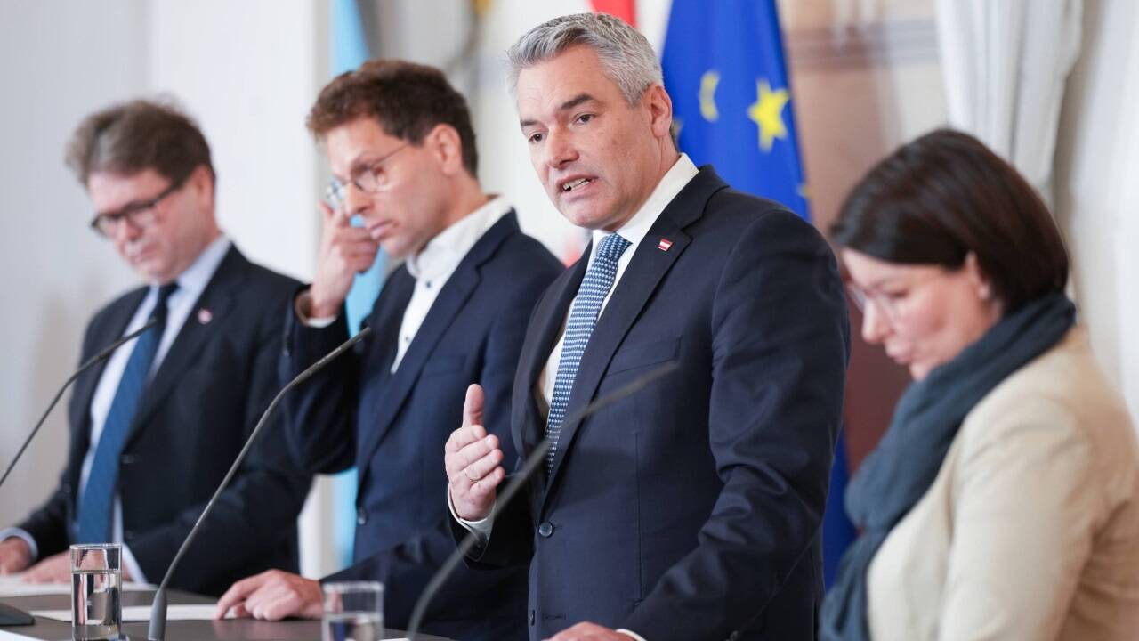 Pressekonferenz der Bundesregierung am Donnerstag. 