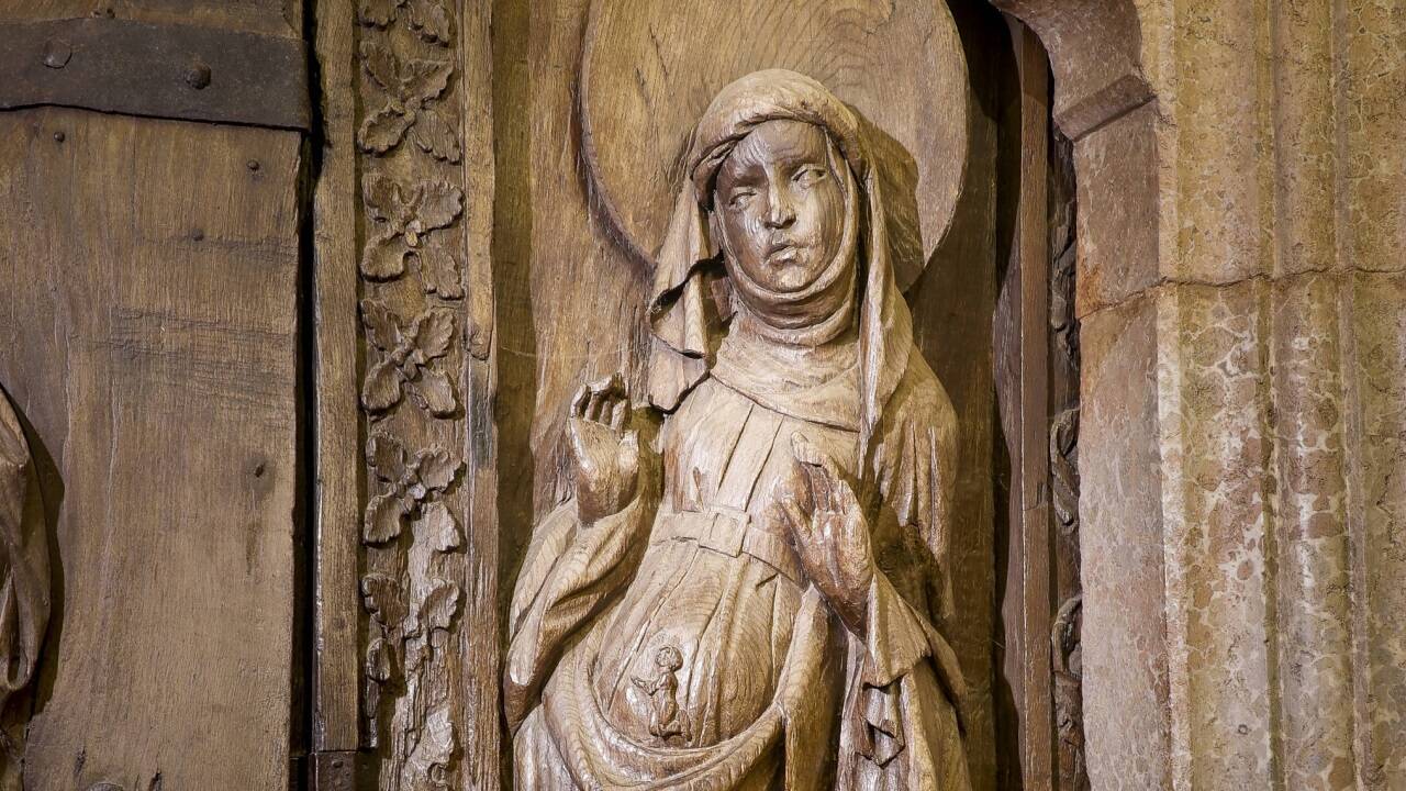 Die heilige Elisabeth.   Die heilige Elisabeth.