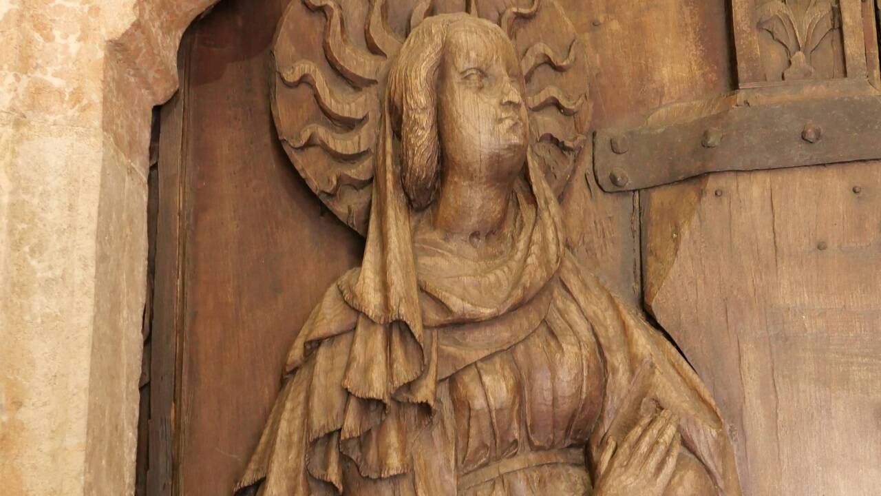 Maria mit dem Sonnenkranz.  Maria mit dem Sonnenkranz.