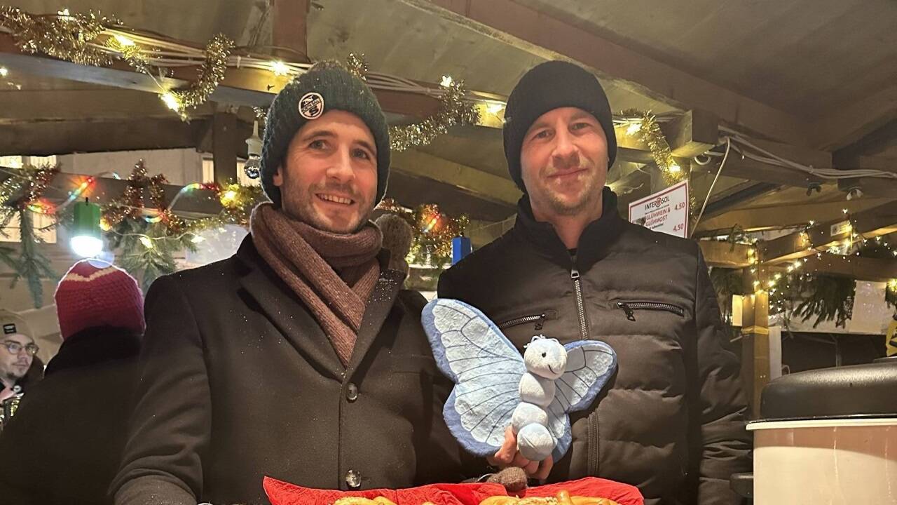 Markus Hierl und Ulrich Koller aus dem EB-Haus. 