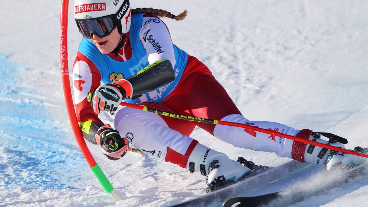 Lisa Grill gewann bislang alle Speedrennen in dieser Europacupsaison. 