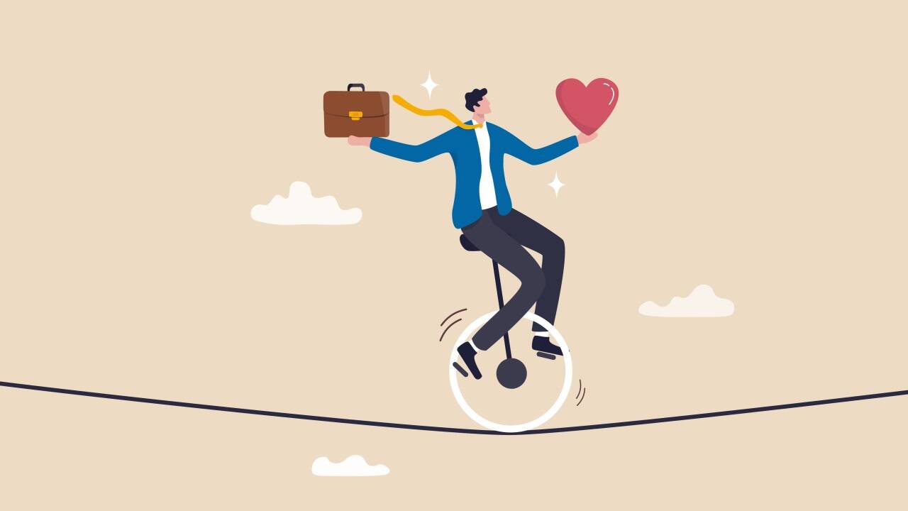 Arbeit kann Freude machen und Sinn stiften.  Arbeit kann Freude machen und Sinn stiften.