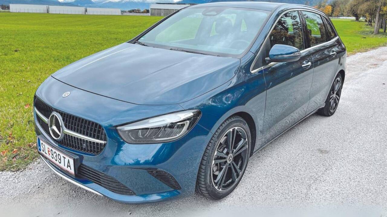 Bietet Mercedes-Qualität in kompakten Ausmaßen: der B 200 d.  