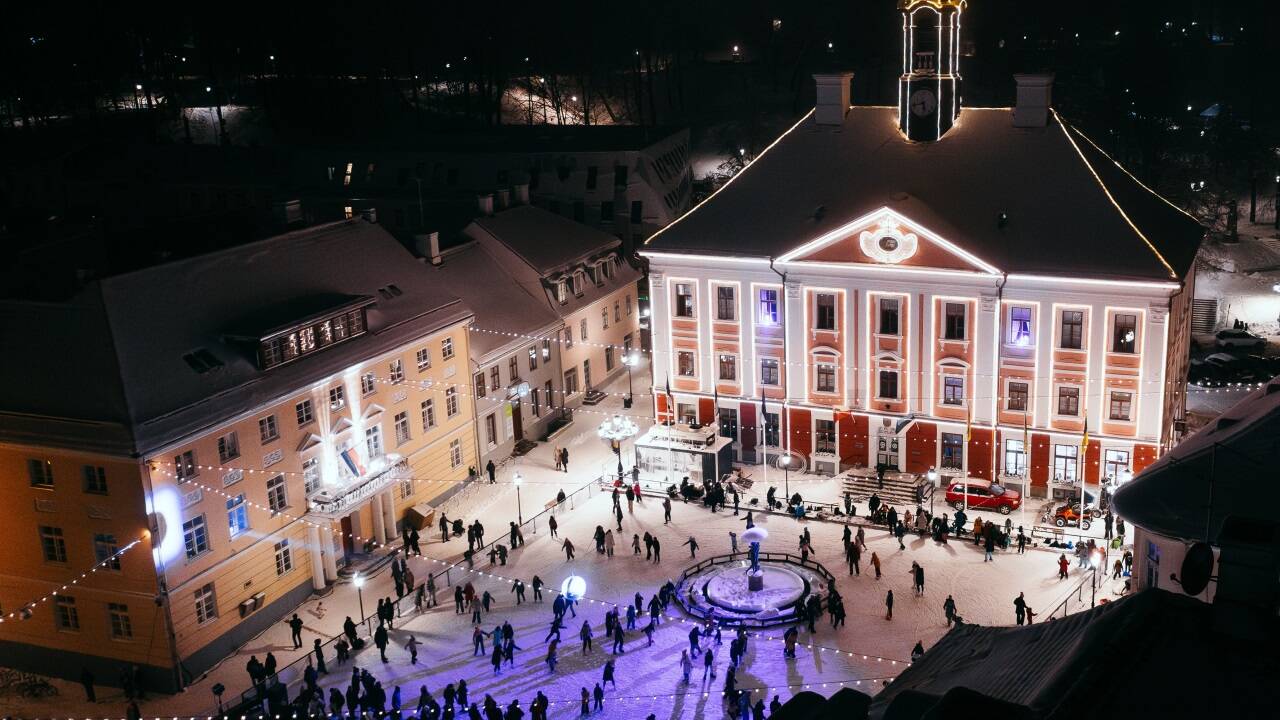 Nach Tallinn ist nun Tartu die zweite europäische Kulturhauptstadt in Estland. 