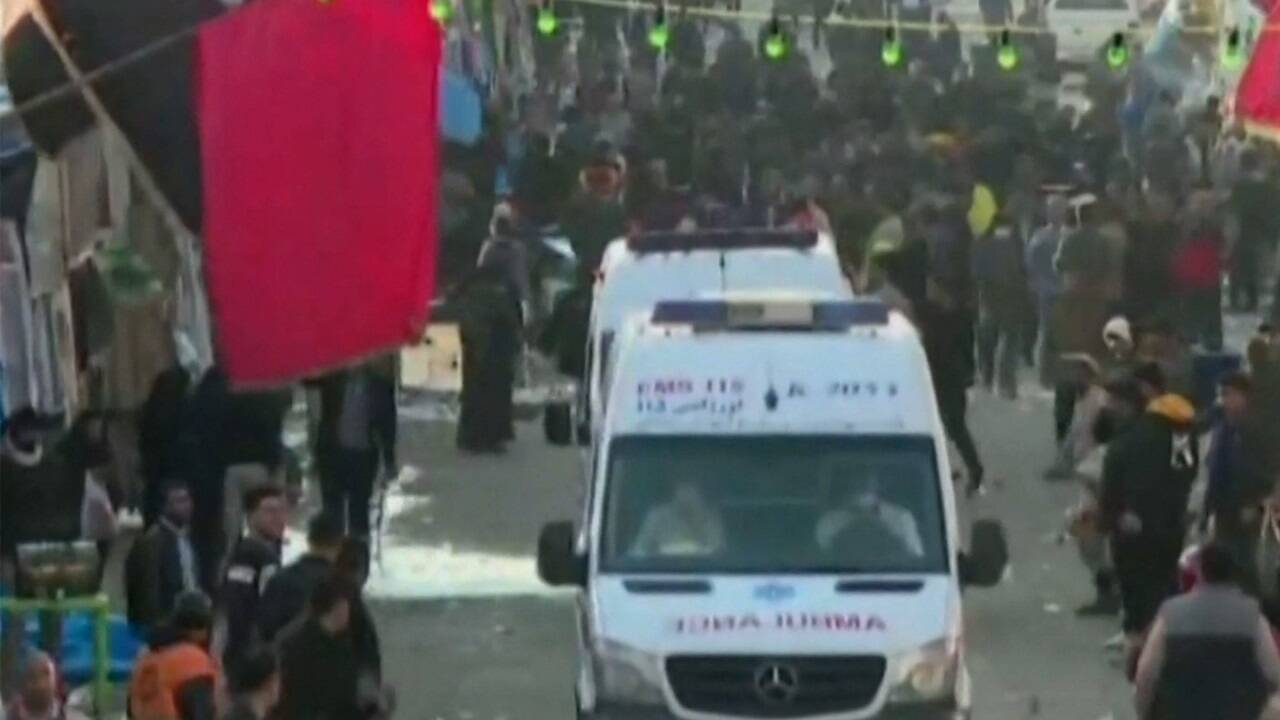 Explosionen im Iran. 