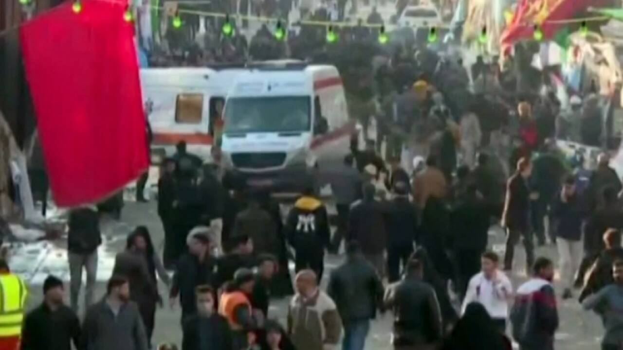 Explosionen im Iran. 