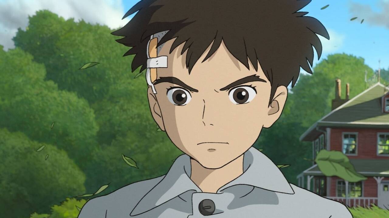 Bilder zum Film „Der Junge und der Reiher“. 