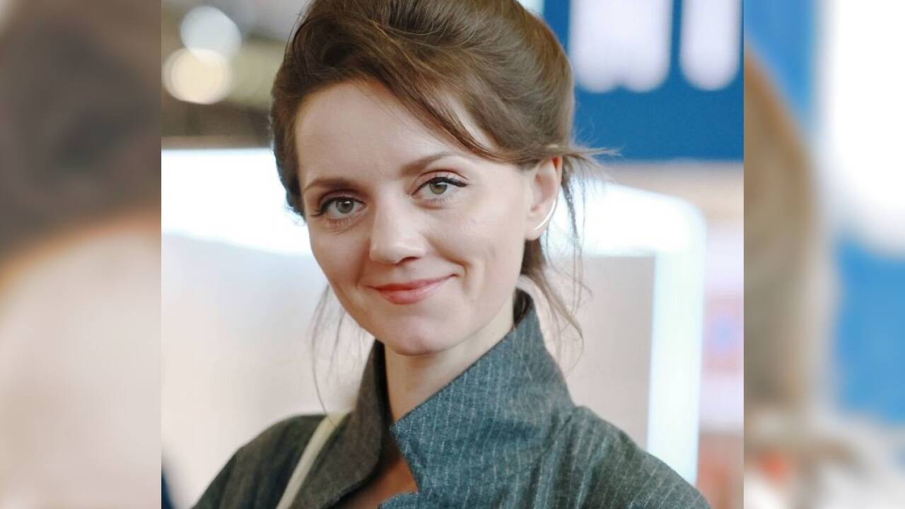 Tamara Štajner während der Frankfurter Buchmesse 2023. 