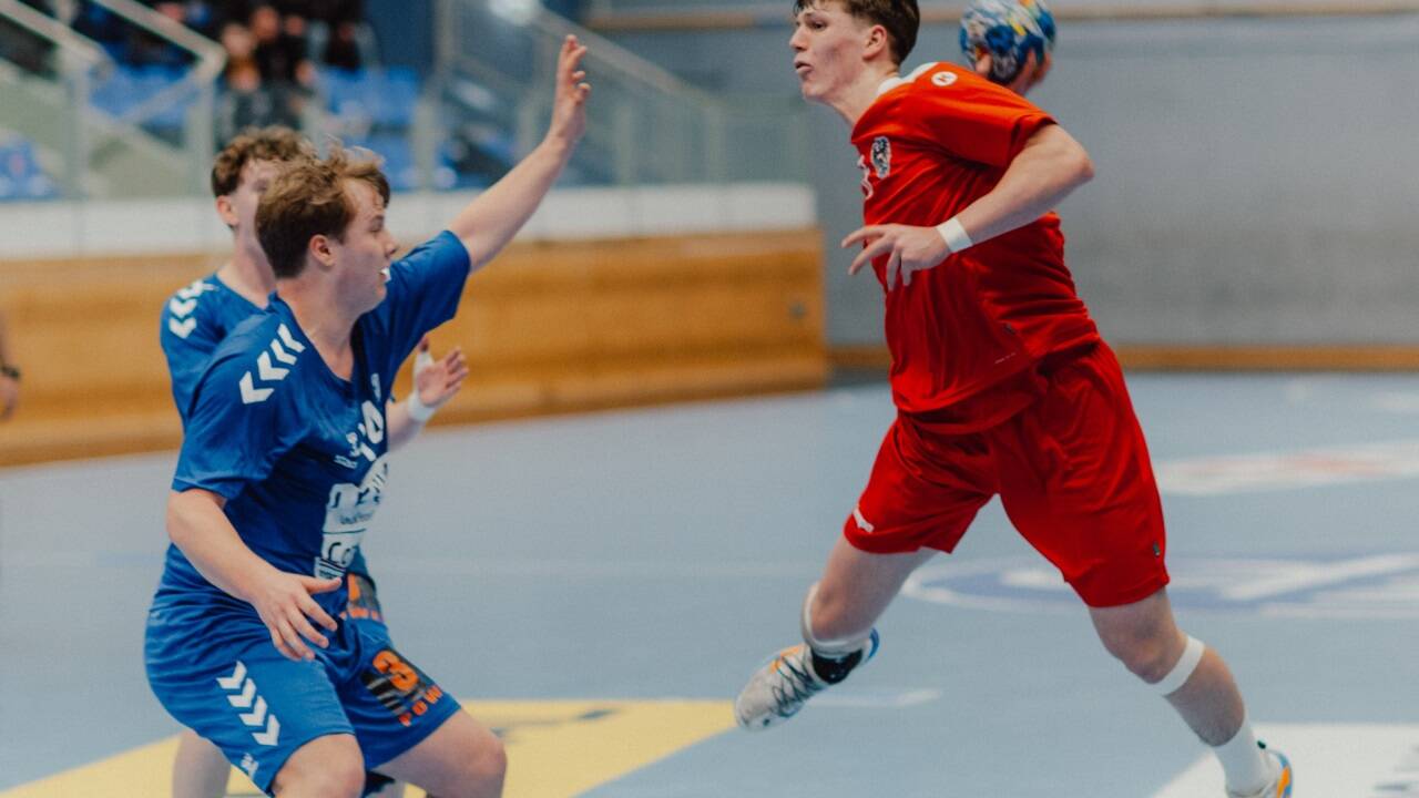 Thomas Wagner (r.) nutzte im letzten EM-Qualispiel seine Chance und zeigte mit sieben Treffern auf. 