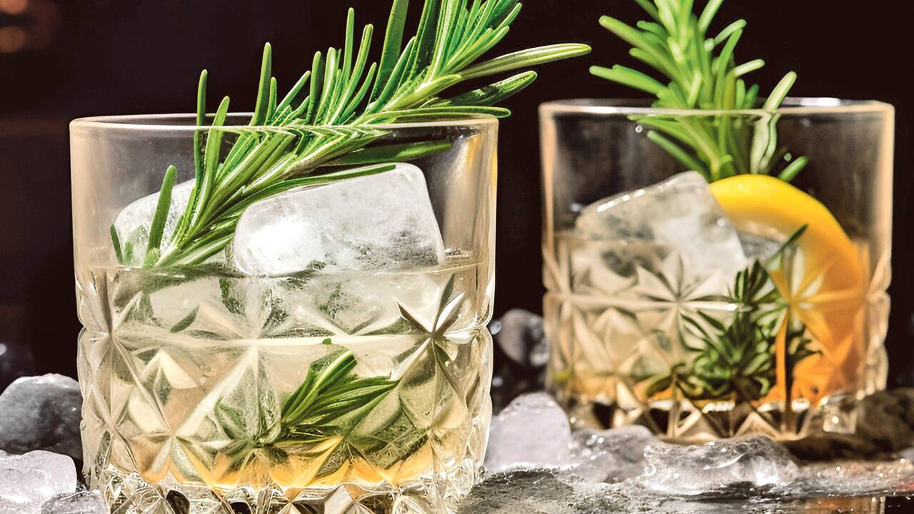 Pur getrunken sind die Aromen eines Gins am intensivsten wahrzunehmen. In der Regel wird Gin jedoch als Mixgetränk genossen. 