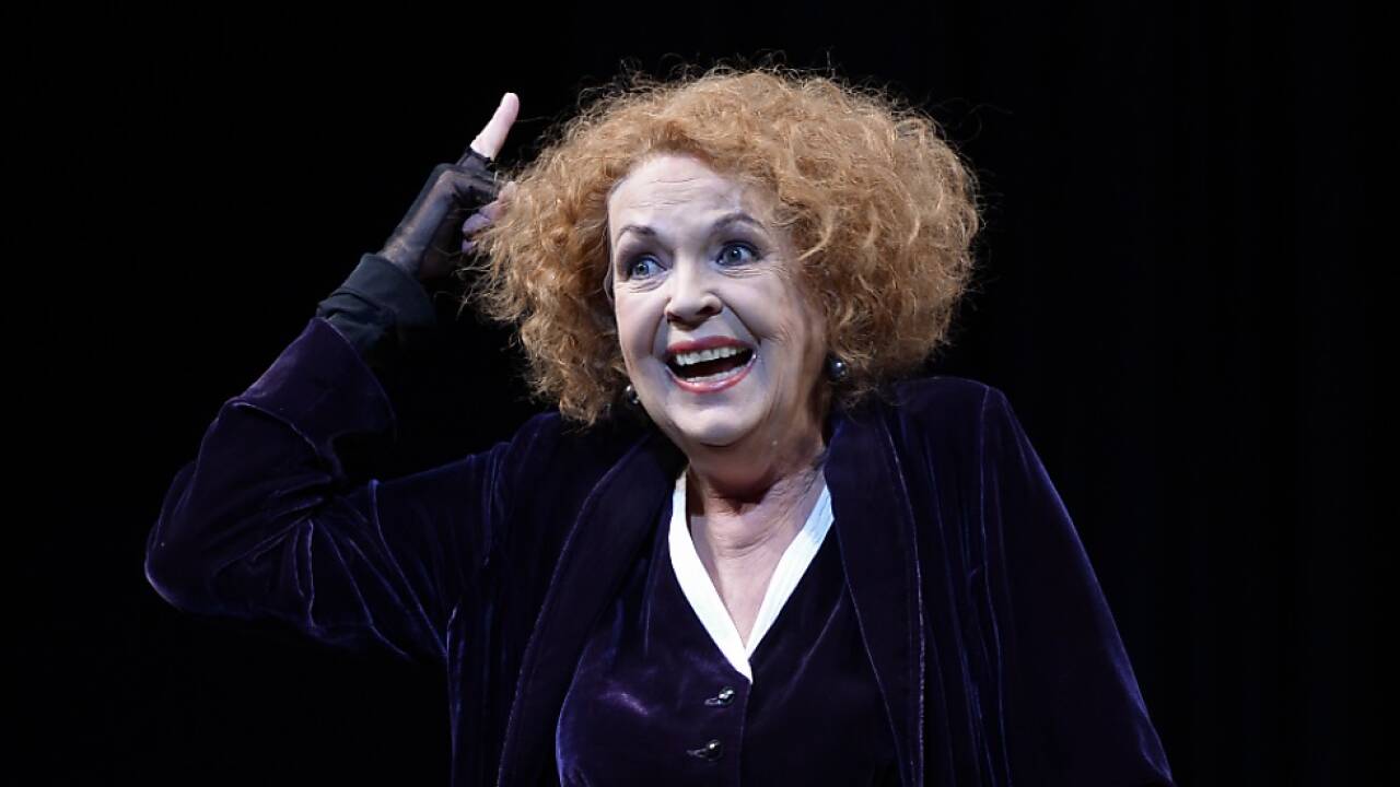 Elisabeth Trissenaar (hier 2014) bei einer Theaterprobe. Elisabeth Trissenaar (hier 2014) bei einer Theaterprobe.