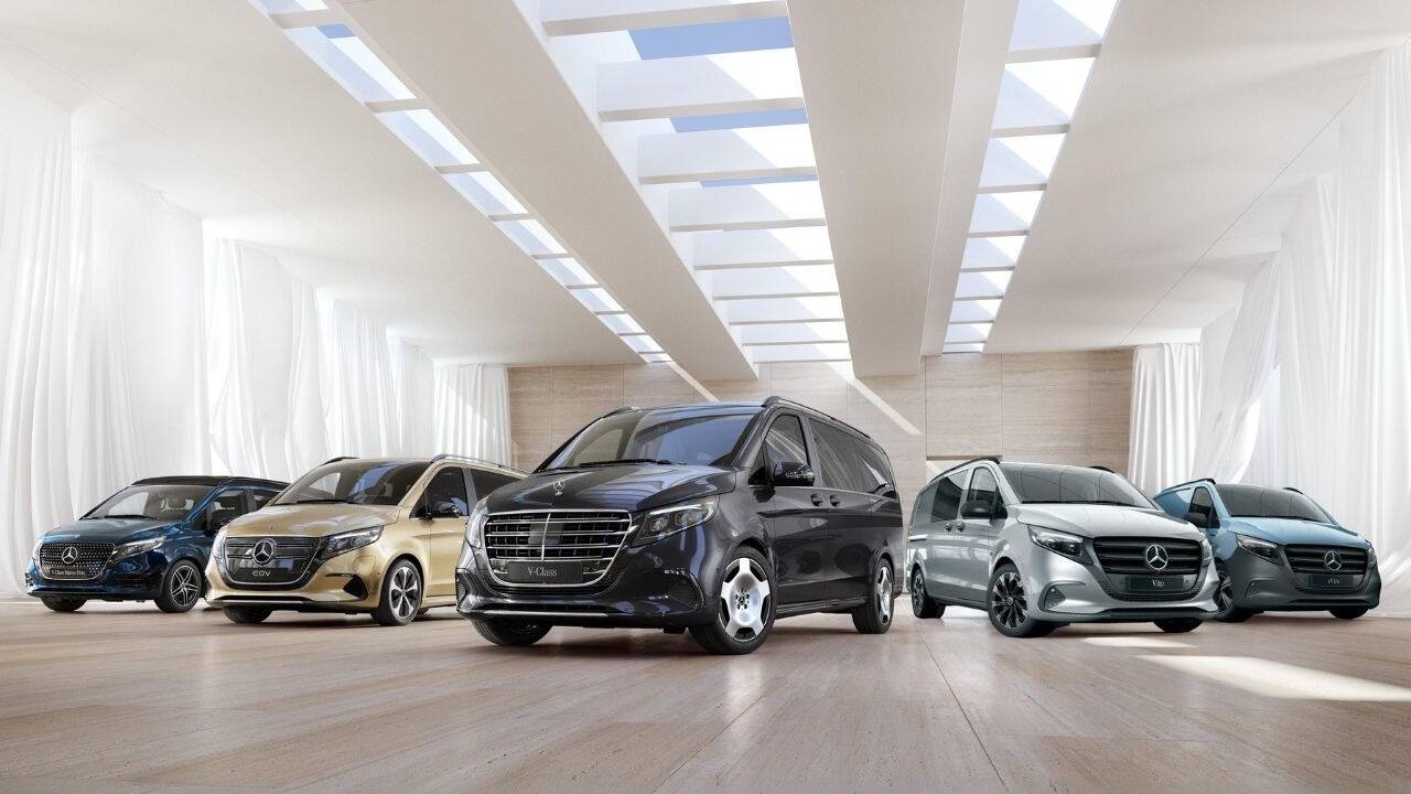 Das neue Portfolio der Mercedes-Benz-Midsize-Vans. 