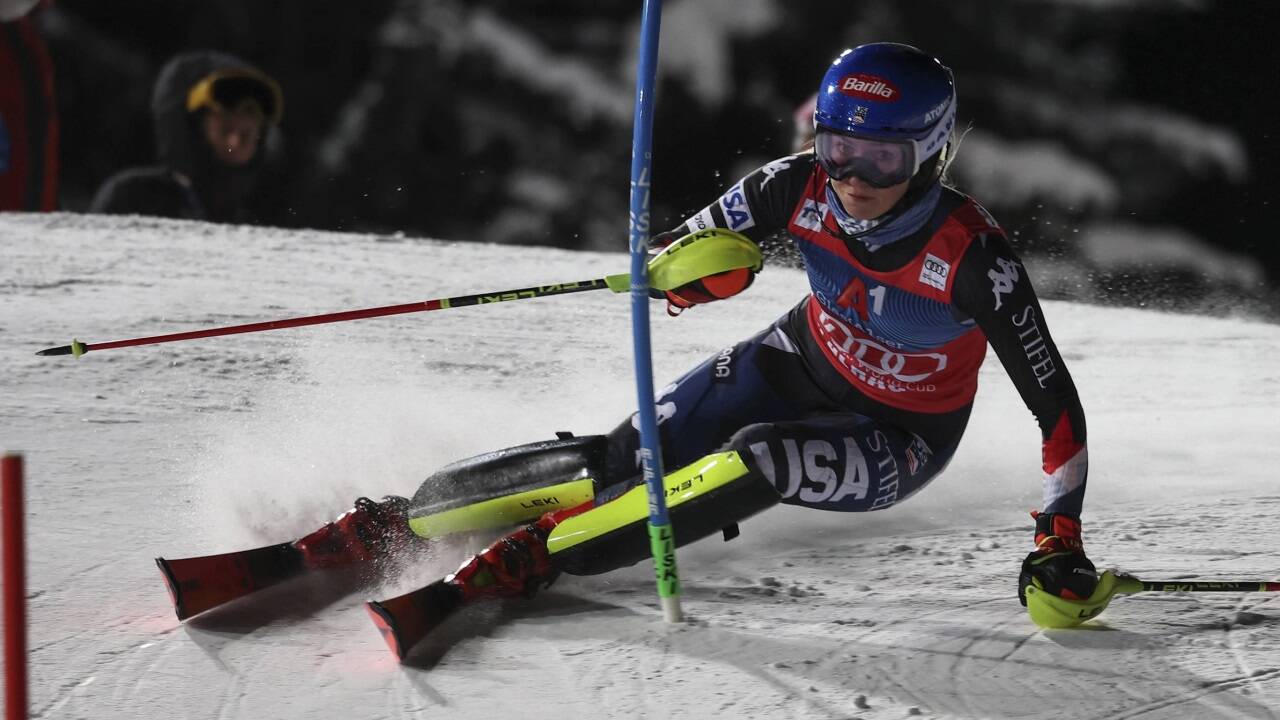 Mikaela Shiffrin präsentierte sich stark. 