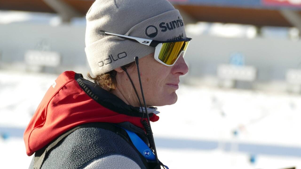 Trainerin Sandra Flunger. Trainerin Sandra Flunger.