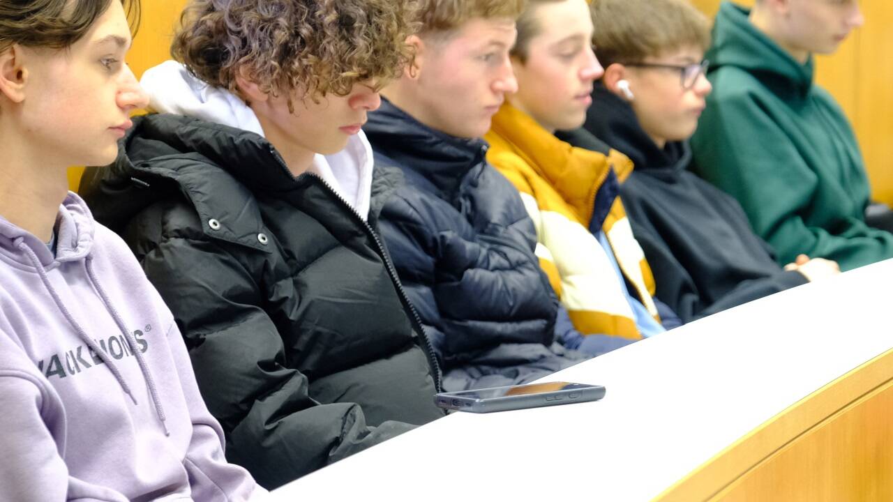 Salzburger Schüler aus der HLLWM Annahof zu Gast an der Naturwissenschaftlichen Fakultät der Universität Salzburg.  