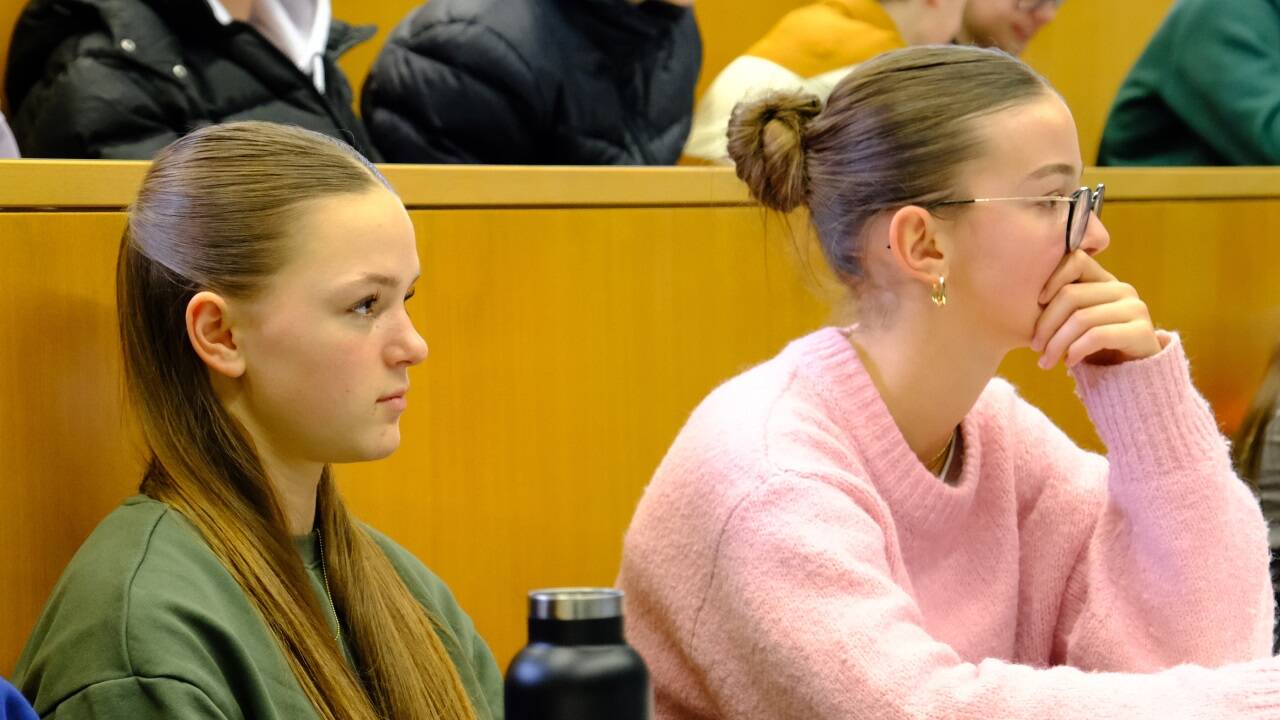Salzburger Schülerinnen zu Gast an der Naturwissenschaftlichen Fakultät der Universität Salzburg.  