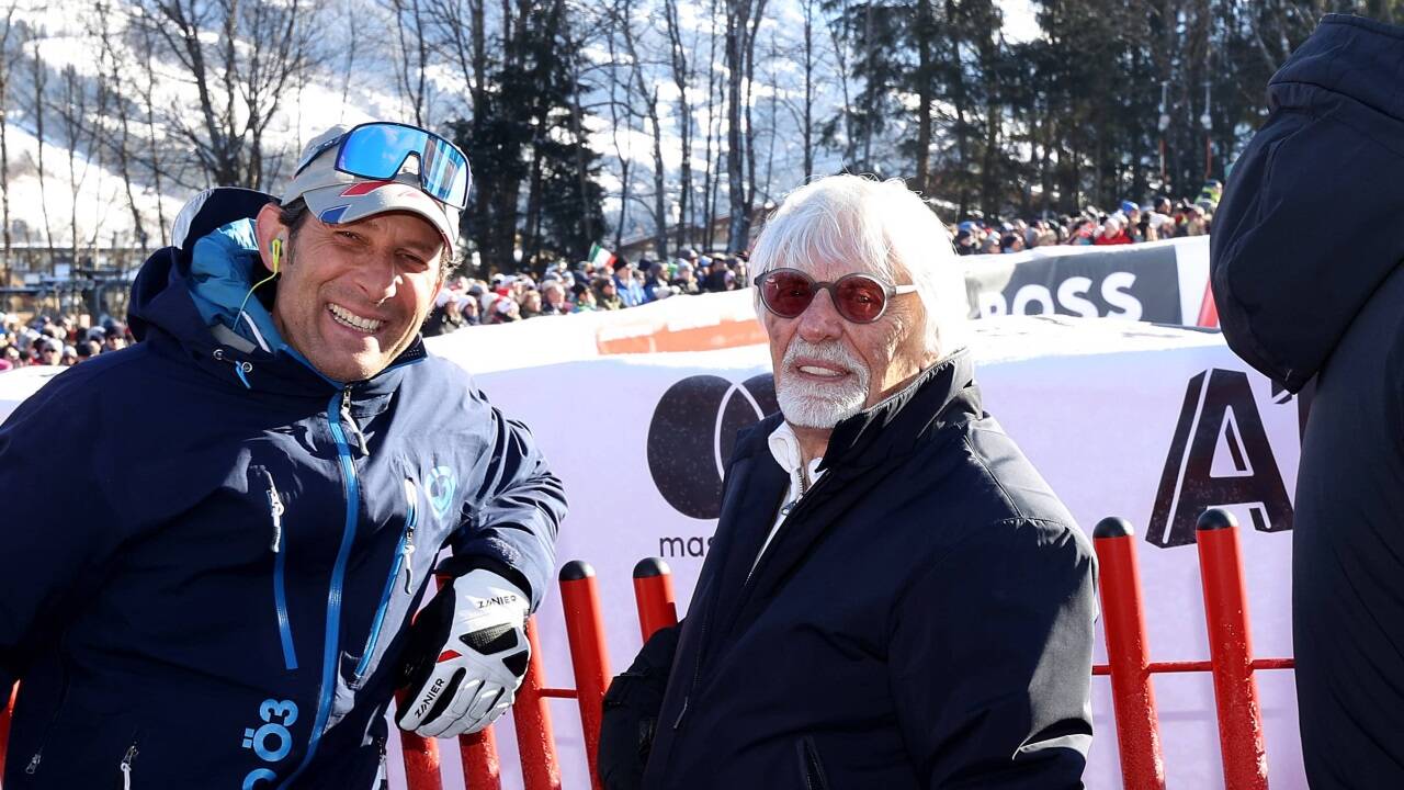 Tom Walek (Ö3) und Bernie Ecclestone. 