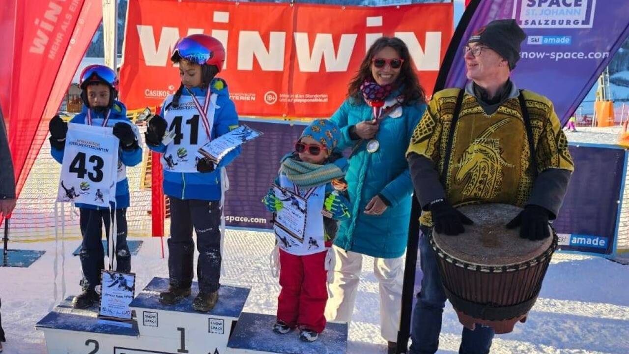 Die 11. Afrikanische Rodelmeisterschaft fand am Samstag bei strahlendem Sonnenschein in St. Johann statt.  