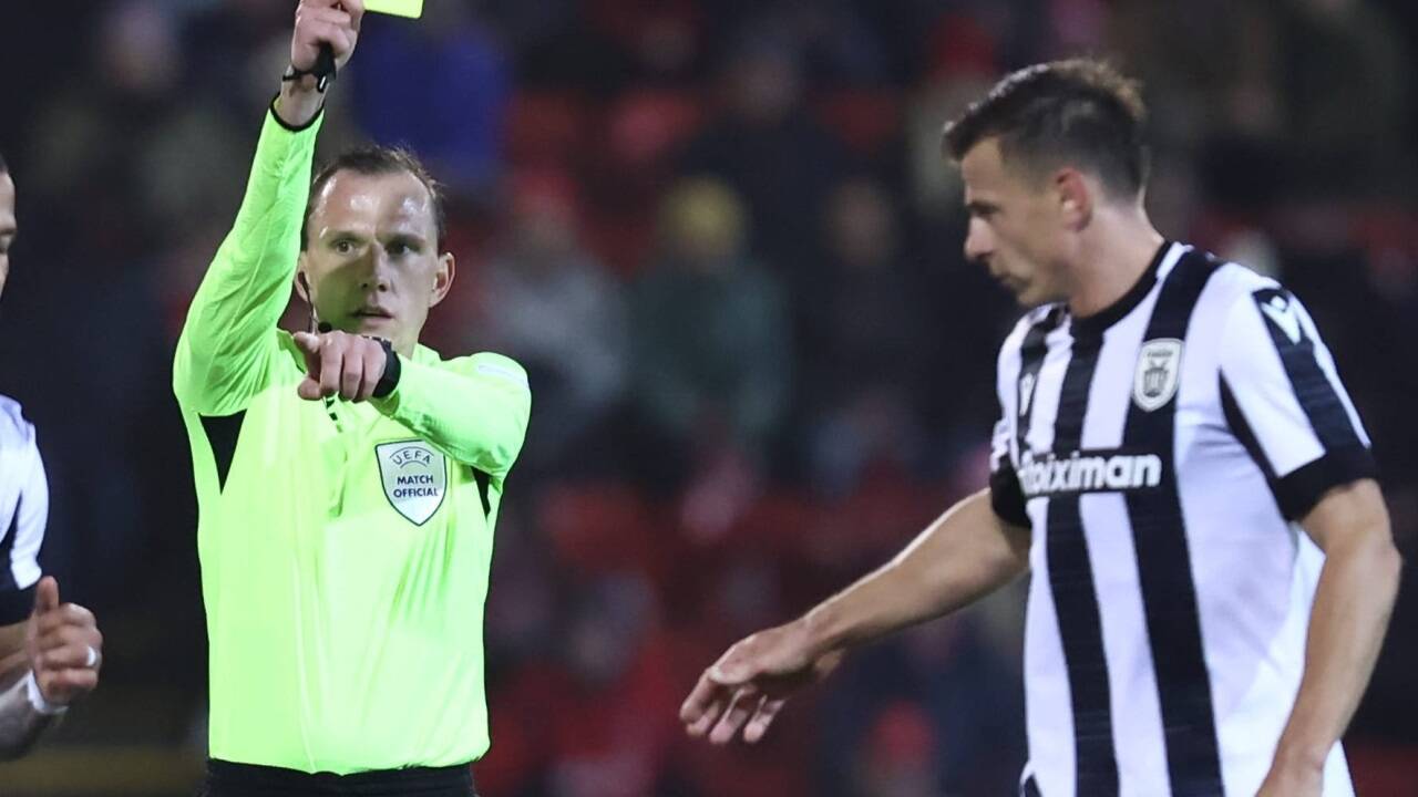 Sebastian Gishamer im internationalen Einsatz, hier mit einem Salzburger Landsmann, Stefan Schwab (PAOK Saloniki).  
