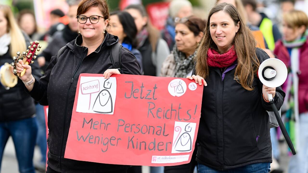 Das Verständnis für die Kindergarten-Demos nimmt zu Das Verständnis für die Kindergarten-Demos nimmt zu
