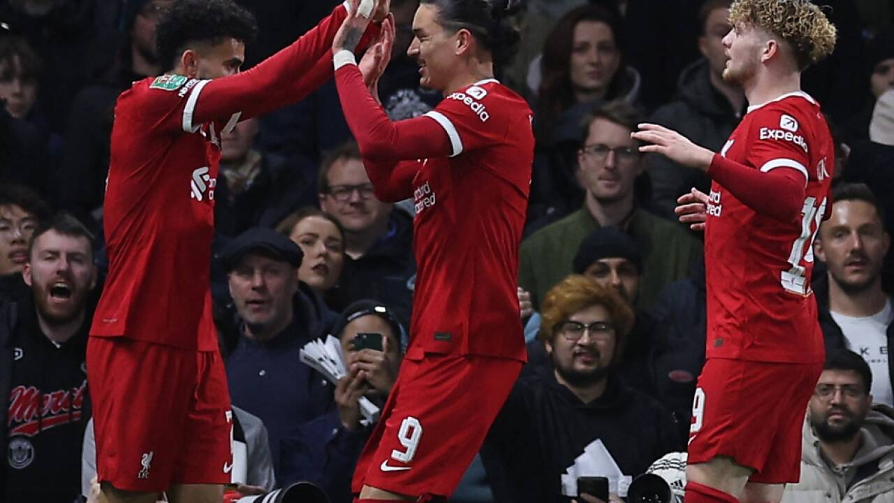 Diaz schoss Liverpool ins Liga-Cup-Finale  Diaz schoss Liverpool ins Liga-Cup-Finale