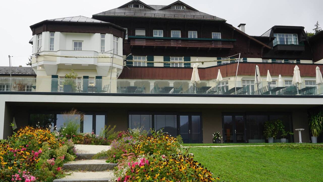 Heute ist die Villa Billroth in St. Gilgen ein Seminarhotel.  