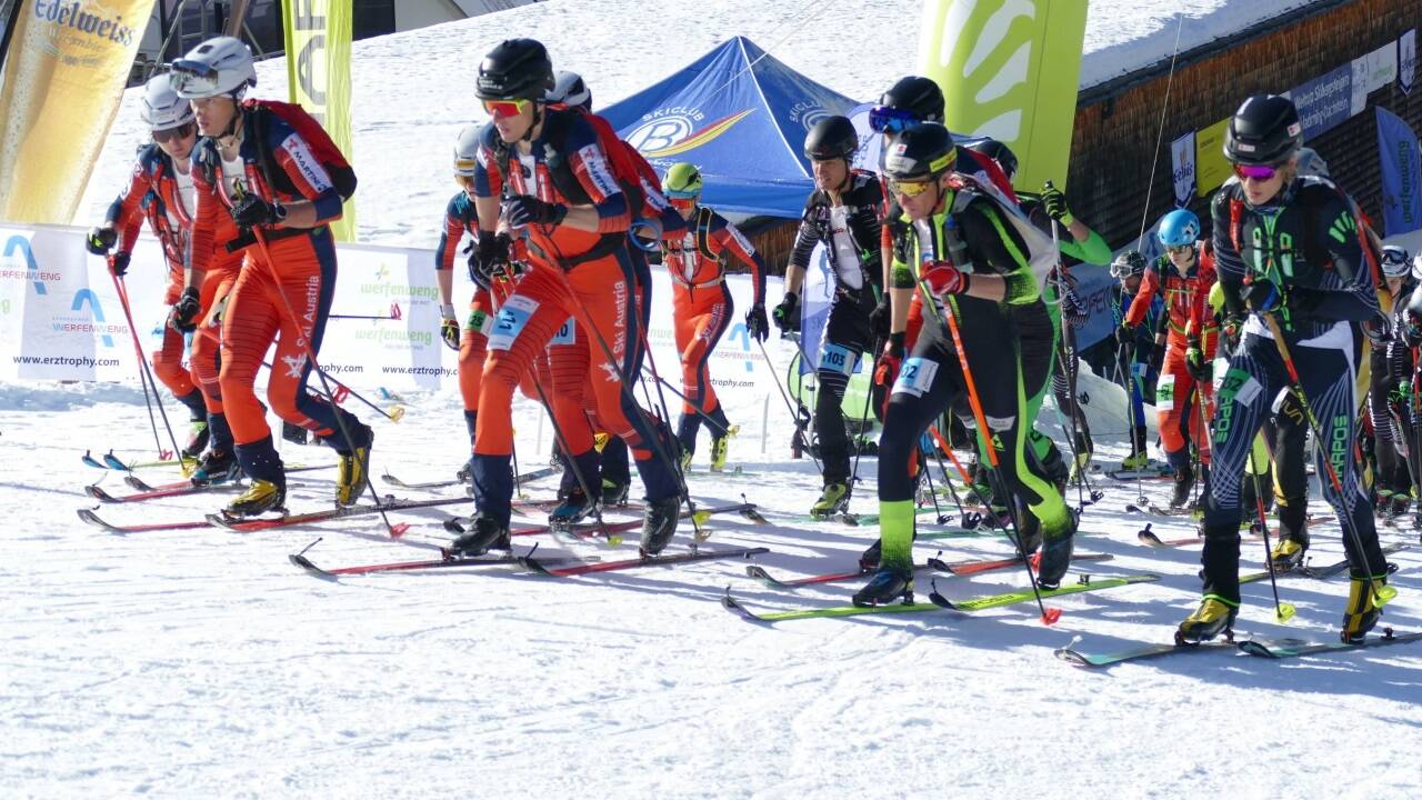 Start in die Erztrophy. 