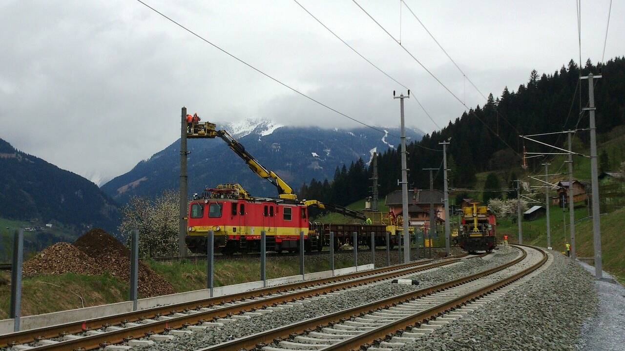 Premiere in Gastein: Die neue Eisenbahnbrücke ist in Betrieb