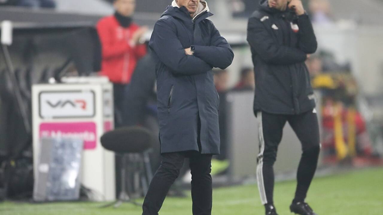 Salzburg-Trainer Struber war zufrieden, aber nicht überschwänglich 