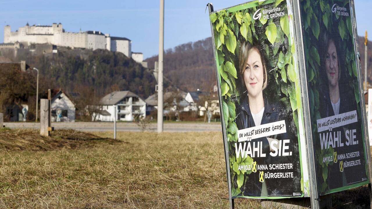 Die Bürgerliste präsentierte am 8. Februar ihr Wahlprogramm – am Rot-Kreuz-Parkplatz in der Salzburger Innenstadt.  