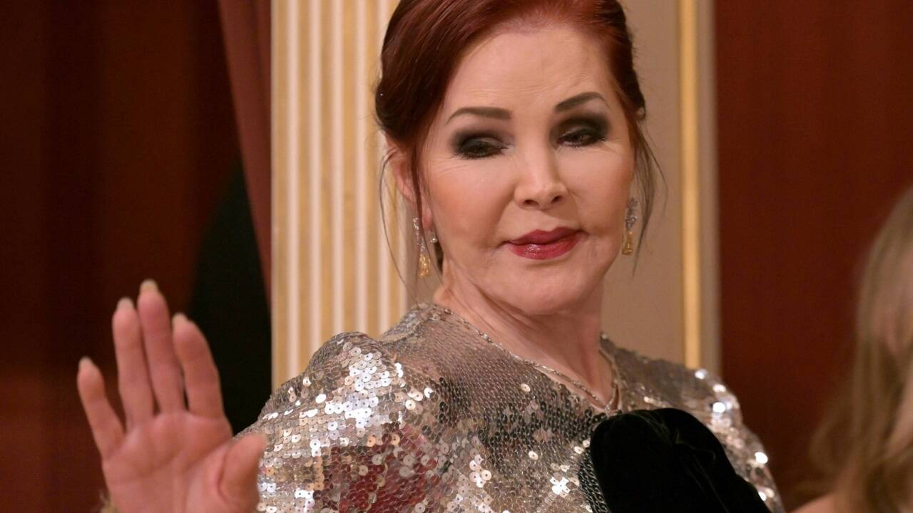 Priscilla Presley auf dem Wiener Opernball. 