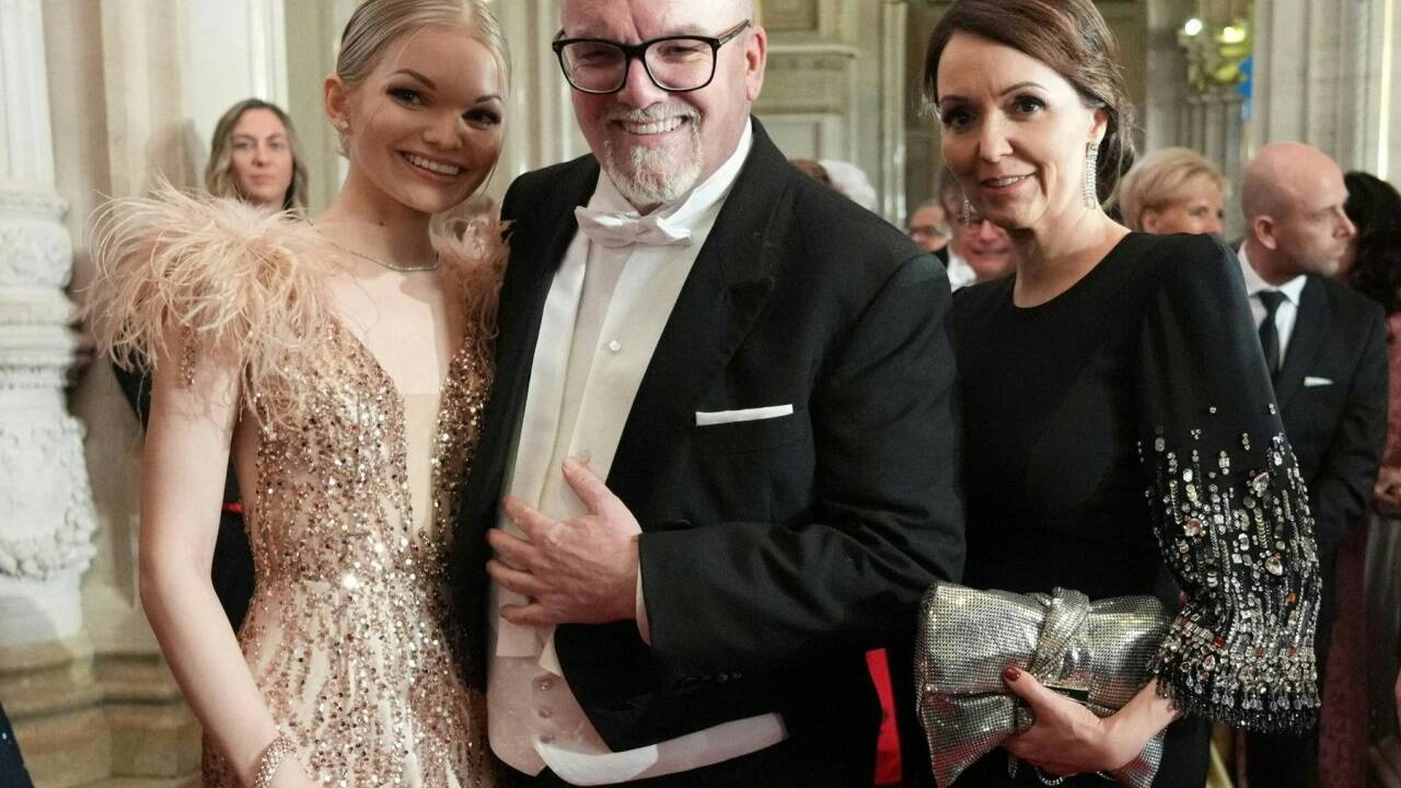 Gerry Friedle (DJ Ötzi) mit seiner Ehefrau und seiner Tochter (L.). 