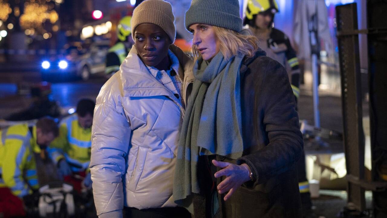 Die Kommissarinnen Charlotte Lindholm (Maria Furtwängler) und Anaïs Schmitz (Florence Kasumba). 