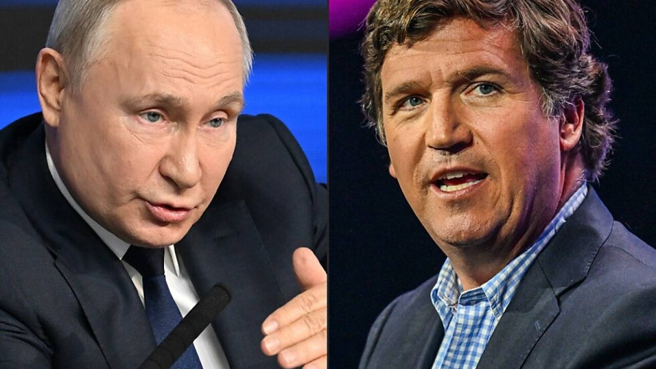 Ex-Fox-News-Talker Carlson durfte Putin zwei Stunden interviewen 