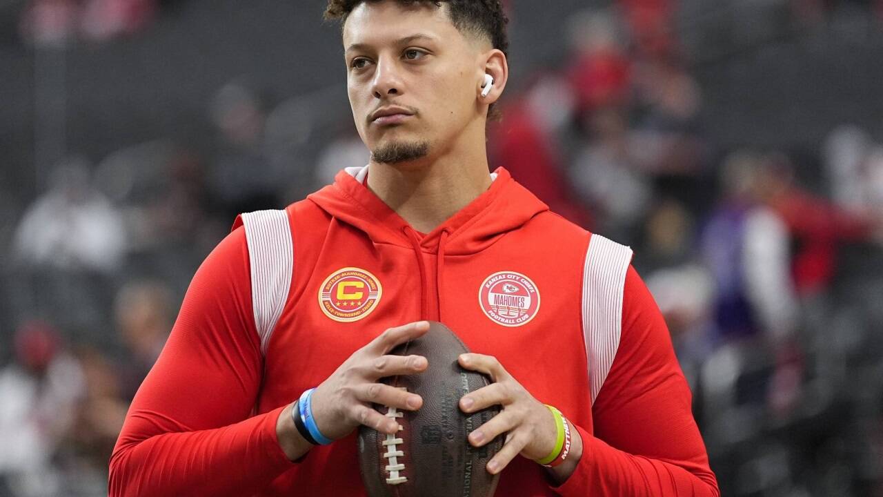 Patrick Mahomes ist bereit. 